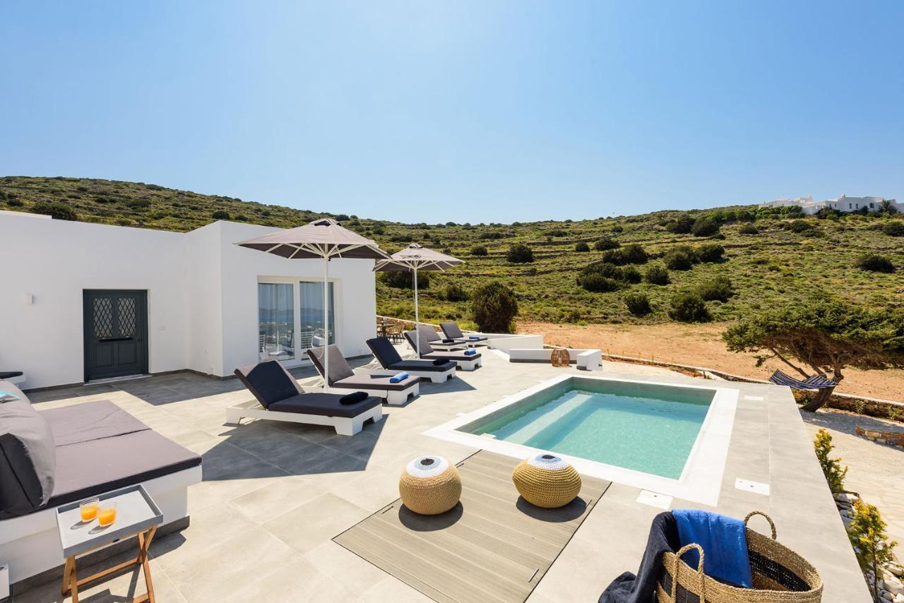 Paros Villa Blue Senses Alikí Eksteriør bilde