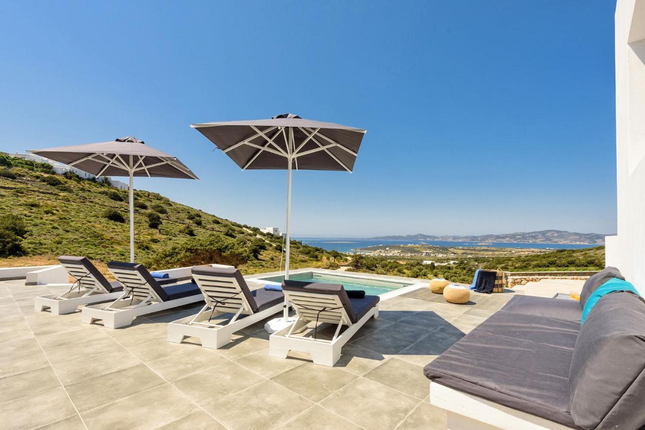 Paros Villa Blue Senses Alikí Eksteriør bilde