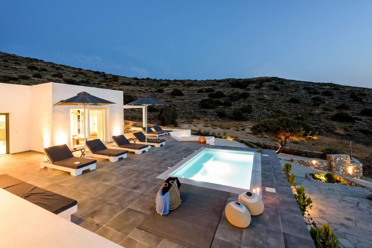 Paros Villa Blue Senses Alikí Eksteriør bilde