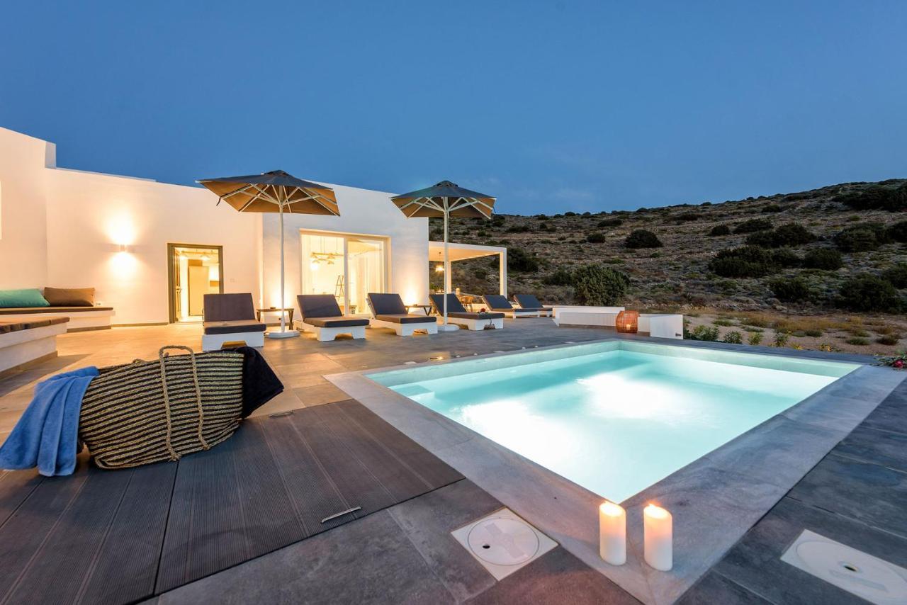 Paros Villa Blue Senses Alikí Eksteriør bilde