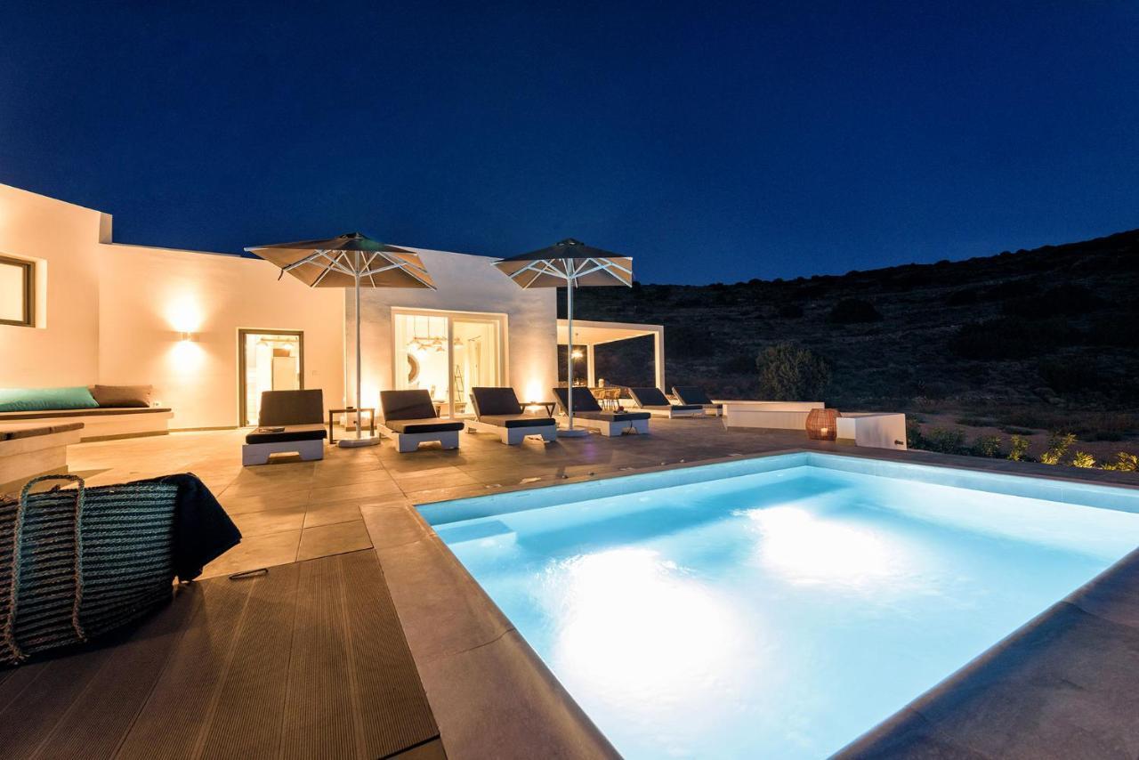 Paros Villa Blue Senses Alikí Eksteriør bilde