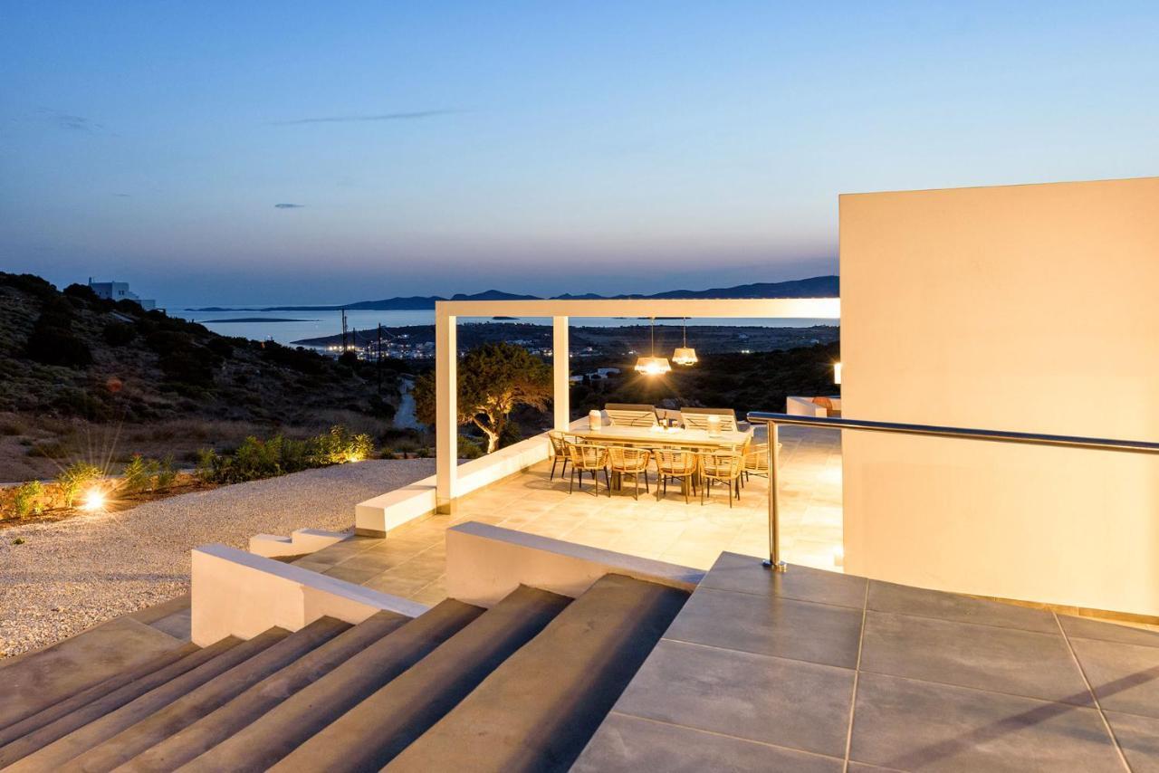 Paros Villa Blue Senses Alikí Eksteriør bilde