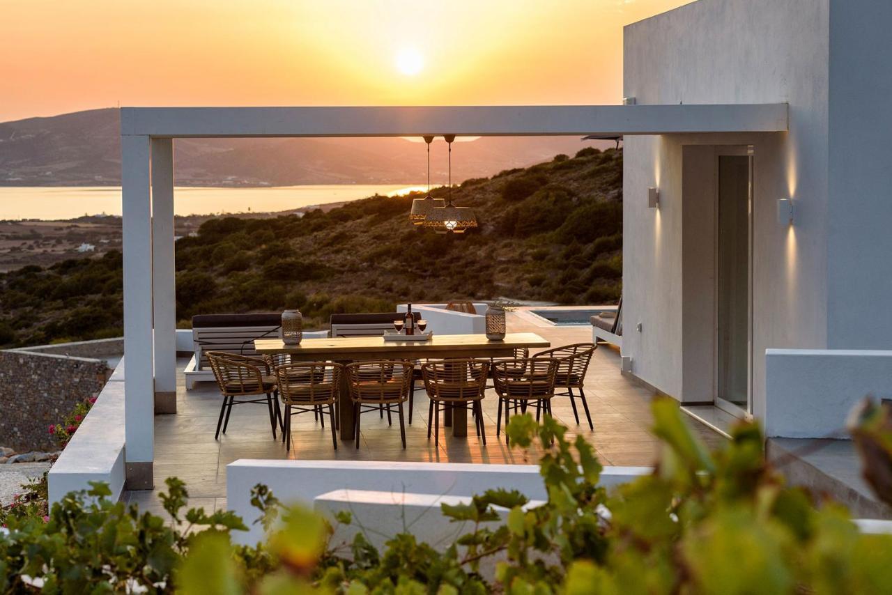 Paros Villa Blue Senses Alikí Eksteriør bilde