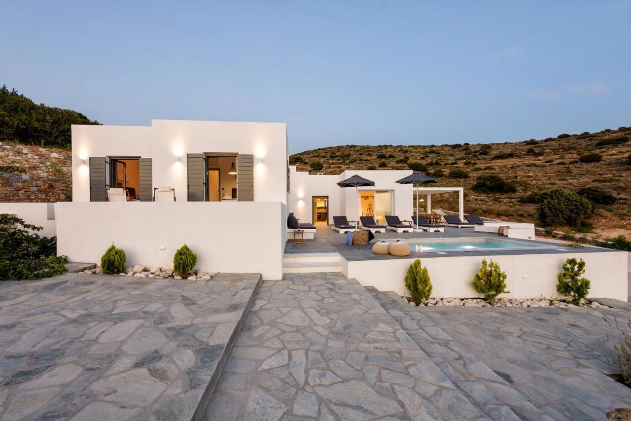 Paros Villa Blue Senses Alikí Eksteriør bilde