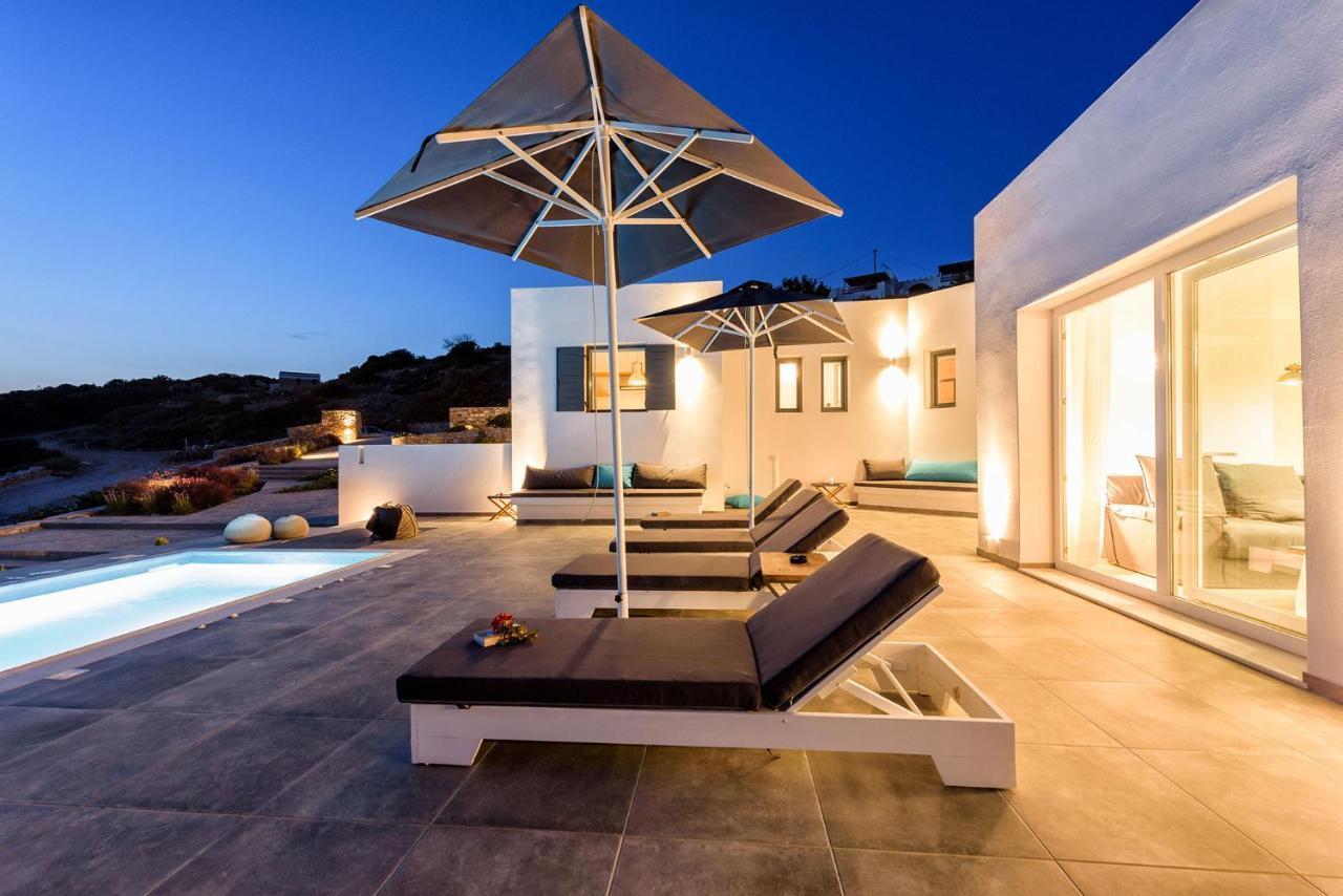 Paros Villa Blue Senses Alikí Eksteriør bilde