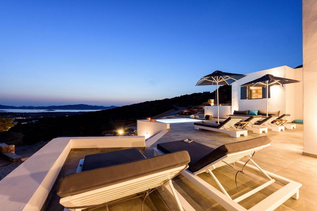 Paros Villa Blue Senses Alikí Eksteriør bilde